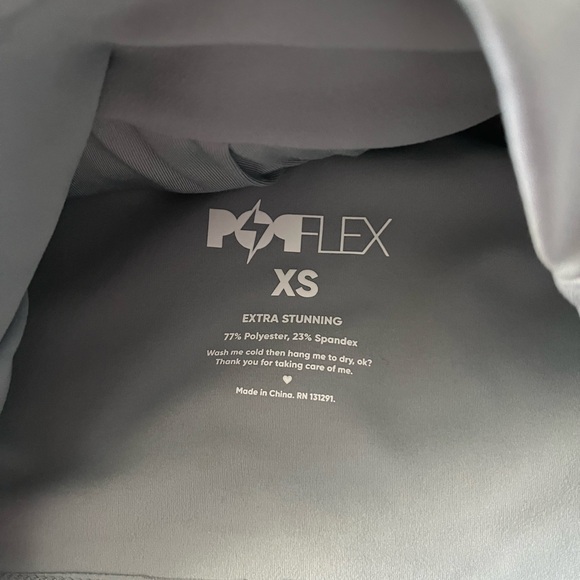 Popflex Cleo Corset Crop Bralette - Blue Stone - Picture 6 of 8